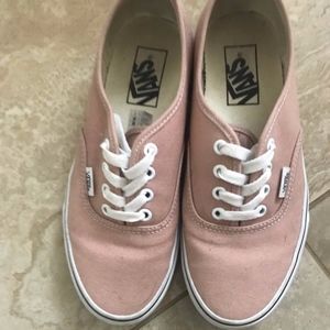 Pale Pink Vans
